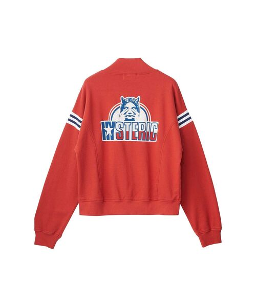 HYSTERIC GLAMOUR(ヒステリックグラマー)の「SEE NO EVIL ジャンパー(その他アウター・レディース・レッド/グリーン/ブラック・FREE)」の4枚目の写真