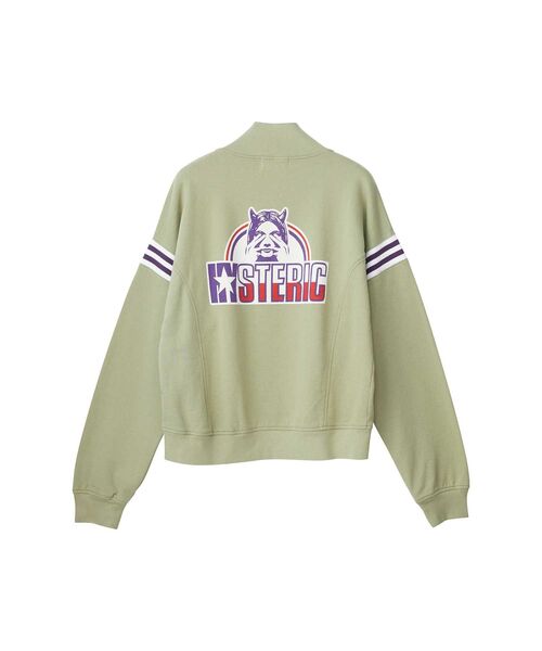HYSTERIC GLAMOUR(ヒステリックグラマー)の「SEE NO EVIL ジャンパー(その他アウター・レディース・レッド/グリーン/ブラック・FREE)」の6枚目の写真