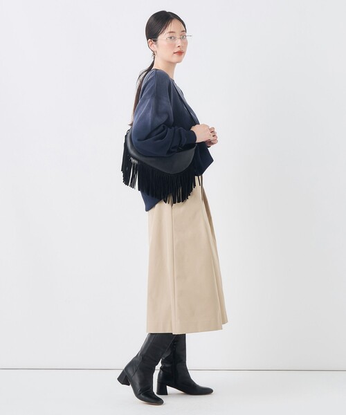 NOLLEY’S(ノーリーズ)の「【GULF COAST SPORTSWEAR/ガルフ コースト スポーツウェア】別注フォトプリントスウェット(スウェット・レディース・ネイビー/チャコールグレー/ベージュ・FREE)」の10枚目の写真