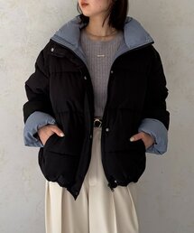 Thevon（ゼボン）の「バイカラー中綿ブルゾン（ダウンジャケット/コート）」