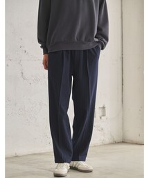 TRカルゼ 裏起毛 オルマイ ワイド パンツ W3 -2WAYストレッチ-