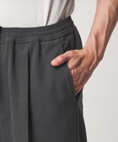 green label relaxing(グリーンレーベルリラクシング)の「TRカルゼ 裏起毛 オルマイ ワイド パンツ W3 -2WAYストレッチ-(その他パンツ・メンズ・ブラック/ダークブラウン/ネイビー/グレー系・M/L/S/XL)」の18枚目の写真