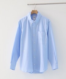 [RhodolirioN/ロドリリオン」Double Layer Button-down Shirt - Oxford/ダブルレイヤー ボタンダウンシャツ - オックスフォード