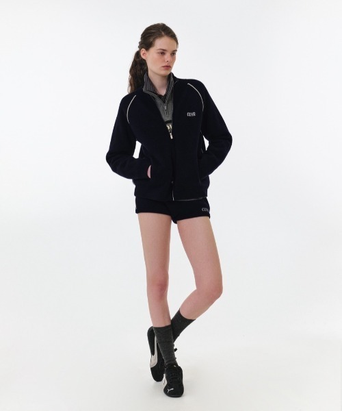 GRVRGROVE(グローブ)の「MAREN KNIT SHORTS(その他パンツ・レディース・グレー/ブラウン/ネイビー・フリー)」の5枚目の写真