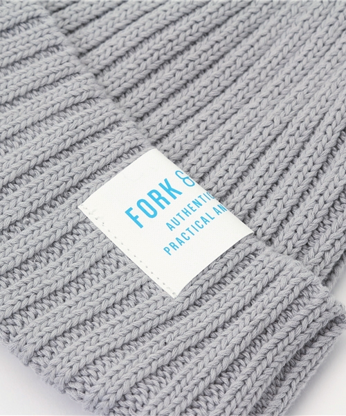 URBAN RESEARCH DOORS MENS（アーバンリサーチ ドアーズ メンズ）の「FORK＆SPOON ニットキャップ（ニットキャップ/ビーニー・メンズ・ネイビー/ライトグレー/オフホワイト/カーキ/ライトブルー/ブラック・ONE）」の10枚目の写真