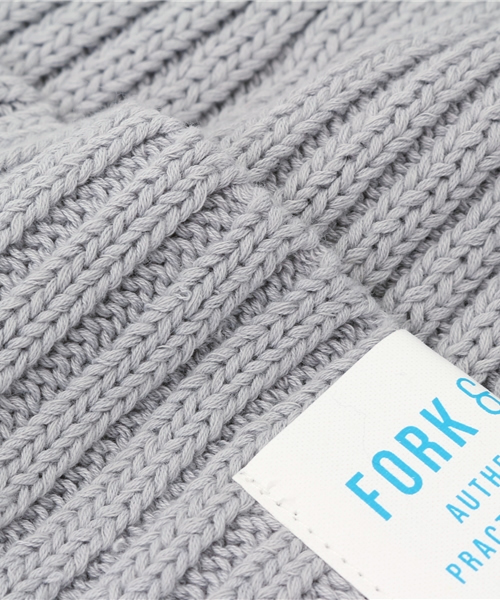 URBAN RESEARCH DOORS MENS（アーバンリサーチ ドアーズ メンズ）の「FORK＆SPOON ニットキャップ（ニットキャップ/ビーニー・メンズ・ネイビー/ライトグレー/オフホワイト/カーキ/ライトブルー/ブラック・ONE）」の11枚目の写真