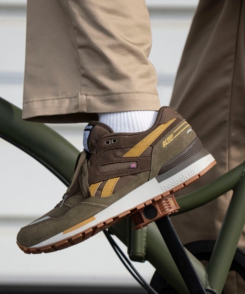 Reebok（リーボック）の「GL1600（スニーカー・メンズ・チャコール/ブラウン・26.0cm/26.5cm/27.0cm/27.5cm/28.0cm/28.5cm/29.0cm/24.5cm/25.0cm/25.5cm）」の3枚目の写真