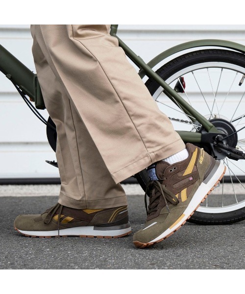Reebok（リーボック）の「GL1600（スニーカー・メンズ・チャコール/ブラウン・26.0cm/26.5cm/27.0cm/27.5cm/28.0cm/28.5cm/29.0cm/24.5cm/25.0cm/25.5cm）」の5枚目の写真