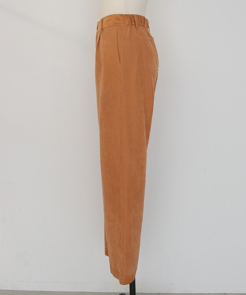 CLEIO(クレイオ)の「【CLEIO】スウェードライクストレートパンツ SUEDE LIKE STRAIGHT PANTS(その他パンツ・レディース・ライトベージュ/テラコッタ/アッシュブラウン・38/36)」の14枚目の写真