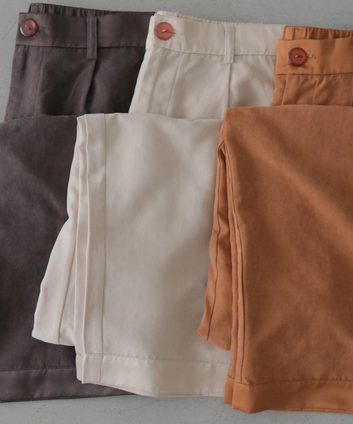 CLEIO(クレイオ)の「【CLEIO】スウェードライクストレートパンツ SUEDE LIKE STRAIGHT PANTS(その他パンツ・レディース・ライトベージュ/テラコッタ/アッシュブラウン・38/36)」の16枚目の写真