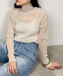 Lo-Fi | 【WEB限定】ラメシアーパワーネットプルオーバー(Tシャツ/カットソー)