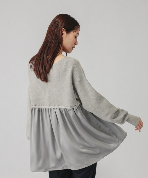 AAYUSHI for ADAM ET ROPE'】別注Cotton voile tunic（チュニック