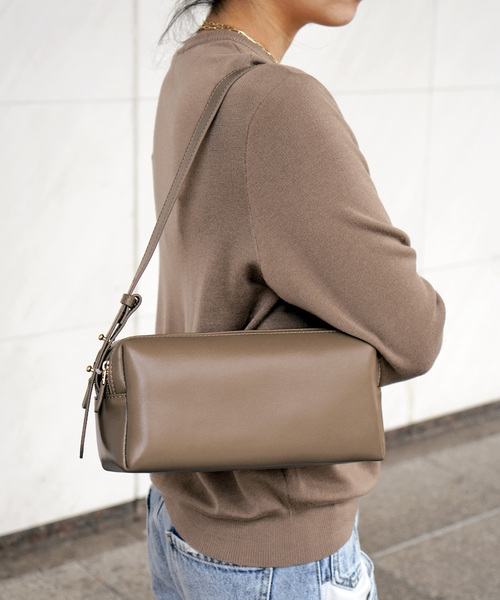 Elleme(エレメ)の「【Elleme/エレメ】2 ZIP BAG(ショルダーバッグ・レディース・キャメル・FREE)」の5枚目の写真