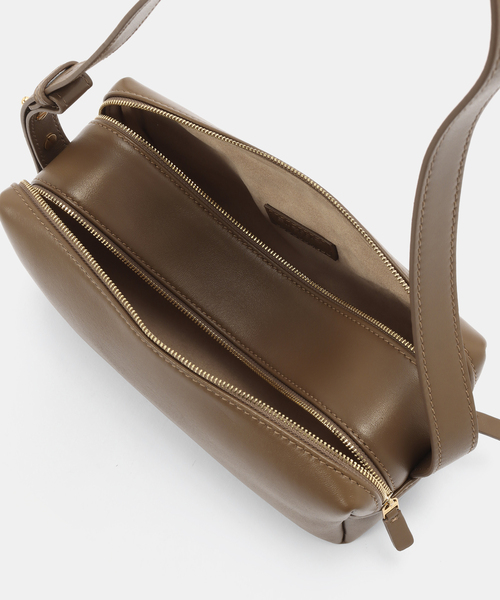 Elleme(エレメ)の「【Elleme/エレメ】2 ZIP BAG(ショルダーバッグ・レディース・キャメル・FREE)」の14枚目の写真