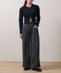 Fetchcollection（フェッチコレクション）の「表起毛 裏シャギー ボンディングスウェット タックポケパンツ（スウェットパンツ）」