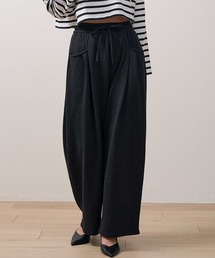 Fetchcollection（フェッチコレクション）の「表起毛 裏シャギー ボンディングスウェット タックポケパンツ（スウェットパンツ）」