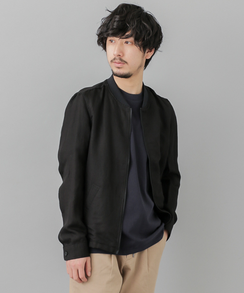 URBAN RESEARCH アーバンリサーチ 本革 リブ ブルゾン 40 URBAN RESEARCH アーバンリサーチ 本革 リブ ブルゾン 40
