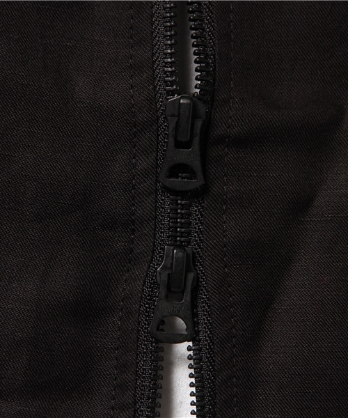 URBAN RESEARCH（アーバンリサーチ）の「UR リネンリヨセルナローリブブルゾン（ブルゾン・メンズ・カーキ/ブラック/ネイビー/グレー・MEDIUM/LARGE）」の9枚目の写真