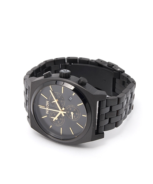 ANALOG.(アナログ)の「THE TIME TELLER CHRONO(アナログ腕時計・メンズ・ゴールド/ゴールド系その他/ブラック×ゴールド/ガンメタ/ネイビー/バーガンディー/グリーン系その他・FREE)」の8枚目の写真