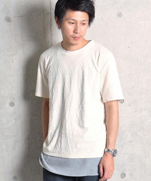 SHIPS GENERAL SUPPLY(シップスジェネラルサプライ)の「SHIPS JET BLUE: FRUIT OF THE LOOM ロングタンクトップ■(タンクトップ・メンズ・グレー/ホワイト/オリーブ/ブラック・LARGE/MEDIUM)」の7枚目の写真