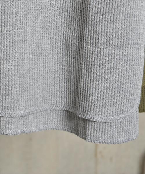 SHIPS GENERAL SUPPLY(シップスジェネラルサプライ)の「SHIPS JET BLUE: FRUIT OF THE LOOM ロングタンクトップ■(タンクトップ・メンズ・グレー/ホワイト/オリーブ/ブラック・LARGE/MEDIUM)」の11枚目の写真