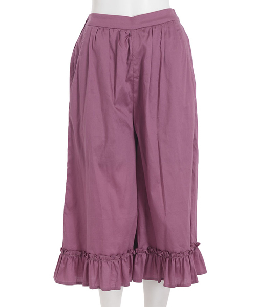 merry jenny（メリージェニー）の「ﾌﾘﾙｶﾞｳﾁｮ（その他パンツ・レディース・ライトグレー/ピンク/ブラック・FREE）」の6枚目の写真