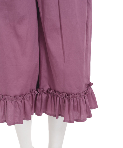 merry jenny（メリージェニー）の「ﾌﾘﾙｶﾞｳﾁｮ（その他パンツ・レディース・ライトグレー/ピンク/ブラック・FREE）」の12枚目の写真