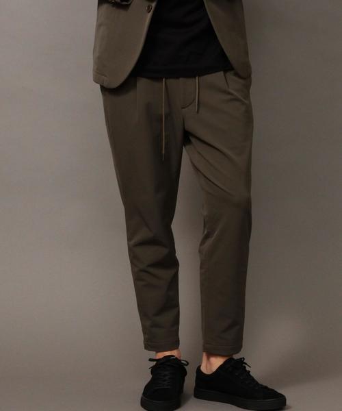 BEAUTY&YOUTH UNITED ARROWS（ビューティーアンドユースユナイテッドアローズ）の「BY "TORAY" ナイロン/リヨセル イージー テーパードパンツ◆（その他パンツ・メンズ・オリーブ/ネイビー・LARGE/SMALL/MEDIUM/X-LARGE）」の9枚目の写真
