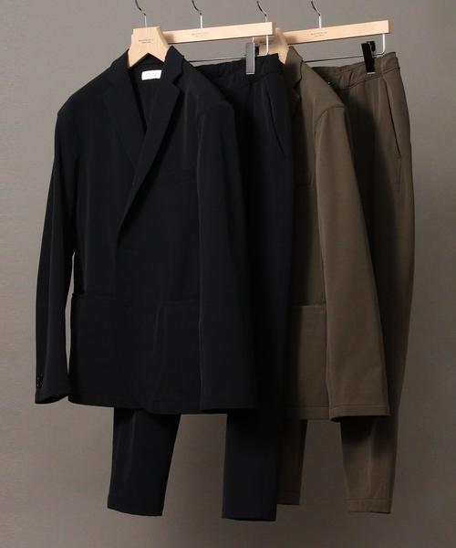BEAUTY&YOUTH UNITED ARROWS（ビューティーアンドユースユナイテッドアローズ）の「BY "TORAY" ナイロン/リヨセル イージー テーパードパンツ◆（その他パンツ・メンズ・オリーブ/ネイビー・LARGE/SMALL/MEDIUM/X-LARGE）」の5枚目の写真