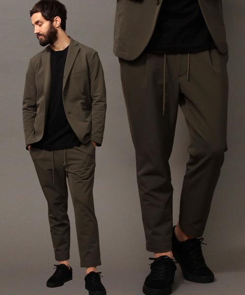 BEAUTY&YOUTH UNITED ARROWS（ビューティーアンドユースユナイテッドアローズ）の「BY "TORAY" ナイロン/リヨセル イージー テーパードパンツ◆（その他パンツ・メンズ・オリーブ/ネイビー・LARGE/SMALL/MEDIUM/X-LARGE）」の6枚目の写真