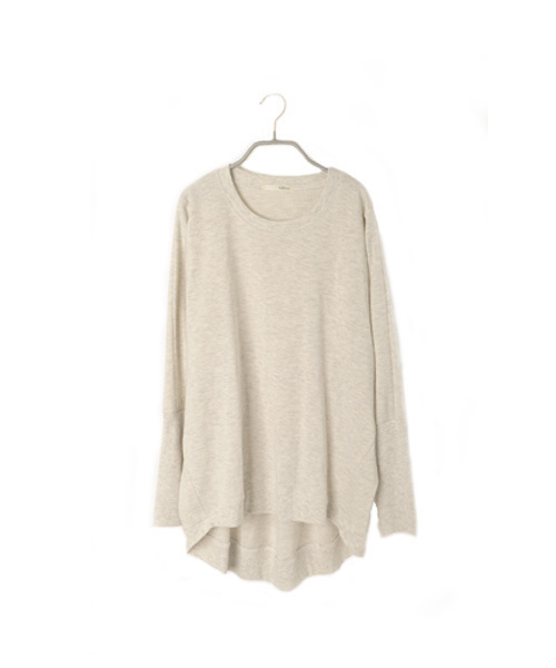 folklore（フォルクローレ）の「裏毛ドルマンプルオーバー/トップス（スウェット・レディース・グレー/ホワイト系その他/ボルドー/グリーン系その他/ネイビー/ブルー系その他・MEDIUM）」の2枚目の写真