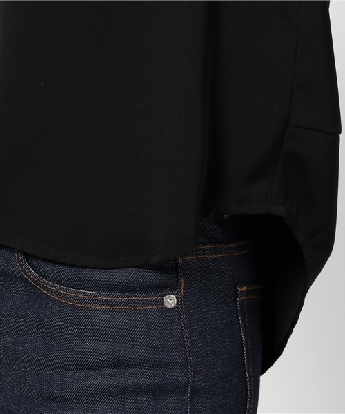 31 Sons de mode（トランテアン　ソン　ドゥ　モード）の「ノーカラーＶネックブラウス（シャツ/ブラウス・レディース・オフホワイト/ピンク/ブラック・36）」の9枚目の写真