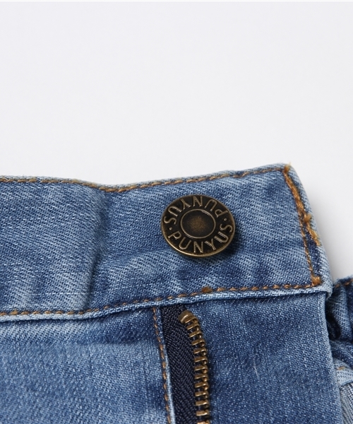 PUNYUS（プニュズ）の「フリンジデニムペンシルスカート（デニムスカート・レディース・ライトインディゴブルー/インディゴブルー・2/1/3/4）」の11枚目の写真