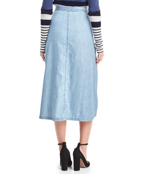 GAP（ギャップ）の「Gap 1969 デニム ラップスカート（スカート