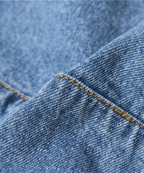 WEGO（ウィゴー）の「WEGO/サイドジップデニムイージーパンツ（デニムパンツ・メンズ・インディゴブルー・LARGE/MEDIUM）」の2枚目の写真