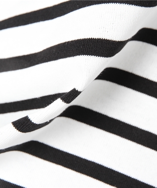 Traditional Weatherwear(トラディショナルウェザーウェア)の「BMB(ビッグマリン ボートネック シャツ)(Tシャツ/カットソー・レディース・ブラック×ホワイト/ベージュ系その他/ホワイト×ブラック/ブラック×グレー/グリーン系その他/グレー系その他/ブラウン系その他・SMALL)」の13枚目の写真