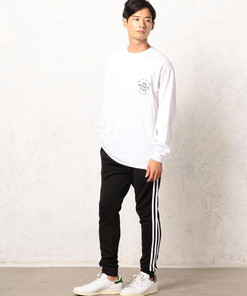 adidas Originals（アディダスオリジナルス）の「[アディダス] SC★ADIDAS SST CF トラックトップパンツ（その他パンツ・メンズ・ブラック・LARGE/MEDIUM）」の10枚目の写真