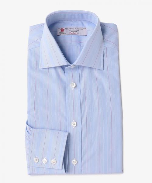 TURNBULL＆ASSERメンズシャツ【サイズ15(38cm)】 ドレスシャツ 無地 | Turnbull&Asser (Men)/ターンブル