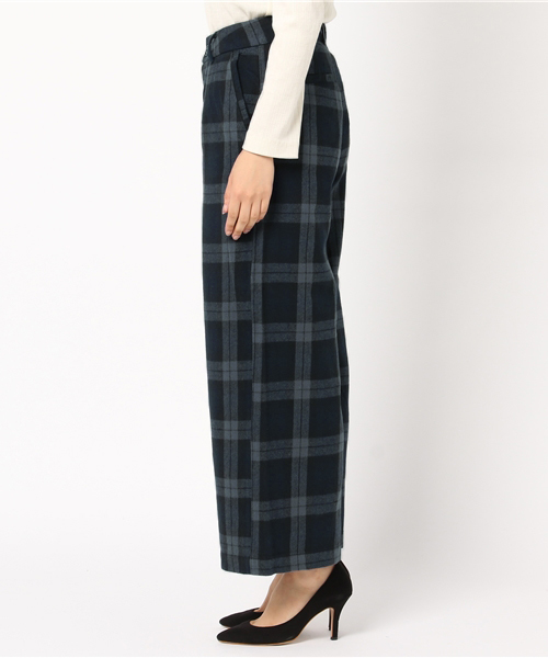 AMERICAN HOLIC（アメリカンホリック）の「P コットン起毛ワイドパンツ（その他パンツ・レディース・ハウンドトゥース/チェック/グリーン系その他/その他・S/L/M）」の9枚目の写真