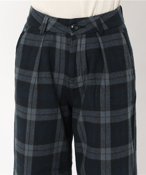 AMERICAN HOLIC（アメリカンホリック）の「P コットン起毛ワイドパンツ（その他パンツ・レディース・ハウンドトゥース/チェック/グリーン系その他/その他・S/L/M）」の11枚目の写真