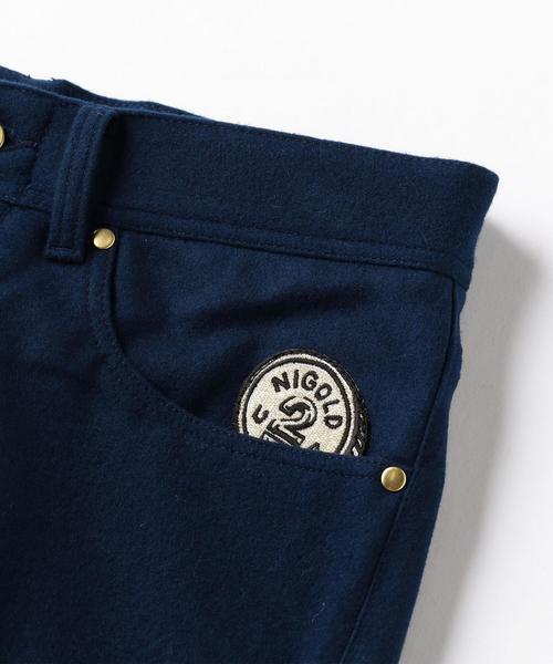 NIGOLD（ニゴールド）の「NIGOLD by UNITED ARROWS(ニゴールド バイ ユナイテッドアローズ) MELTON 5P PANTS ◆（その他パンツ・メンズ・ネイビー・MEDIUM/X-LARGE/SMALL/LARGE）」の3枚目の写真
