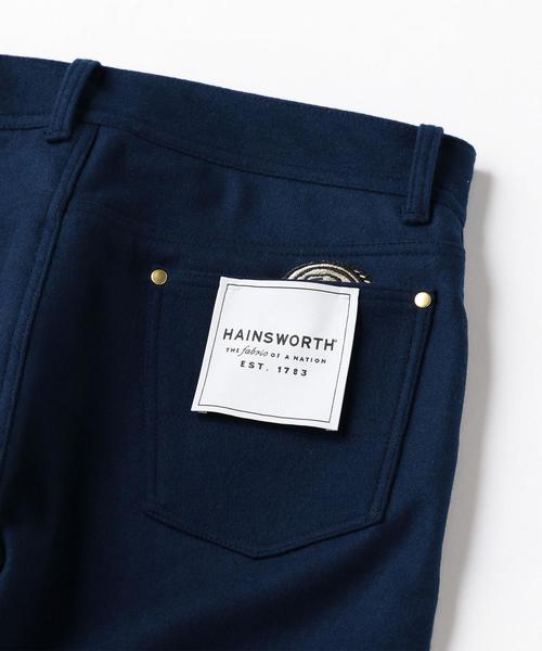 NIGOLD（ニゴールド）の「NIGOLD by UNITED ARROWS(ニゴールド バイ ユナイテッドアローズ) MELTON 5P PANTS ◆（その他パンツ・メンズ・ネイビー・MEDIUM/X-LARGE/SMALL/LARGE）」の4枚目の写真