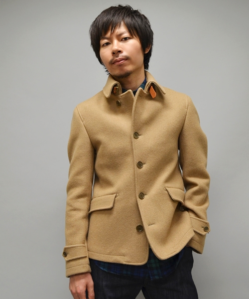 SHIPS（シップス）の「SC: メルトン シングル/Pコート○（ピーコート