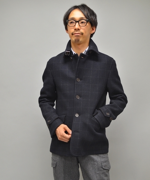 SHIPS（シップス）の「SC: メルトン シングル/Pコート○（ピーコート