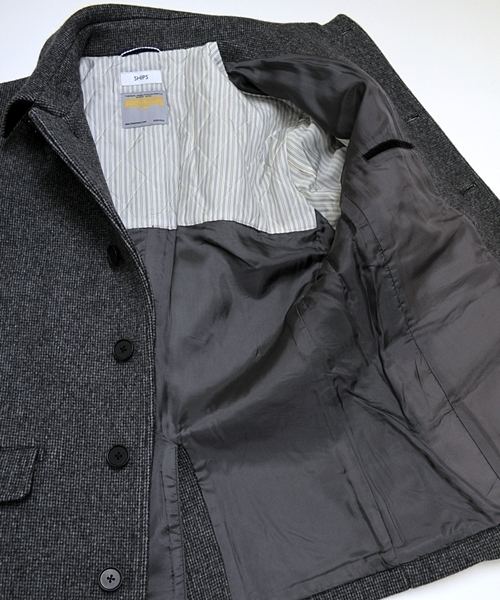 SHIPS（シップス）の「SC: メルトン シングル/Pコート