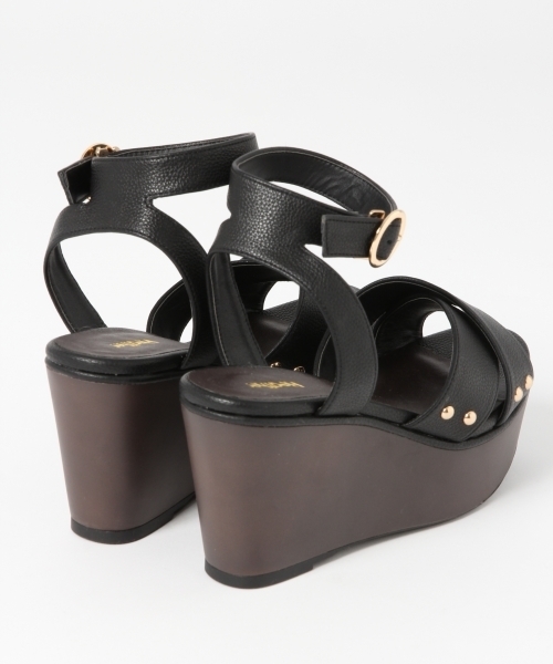 Heather(ヘザー)の「アツゾコクロスサンダル 783470(サンダル・レディース・ブラック/ホワイト/レッド/シルバー系その他・L/M/S)」の7枚目の写真