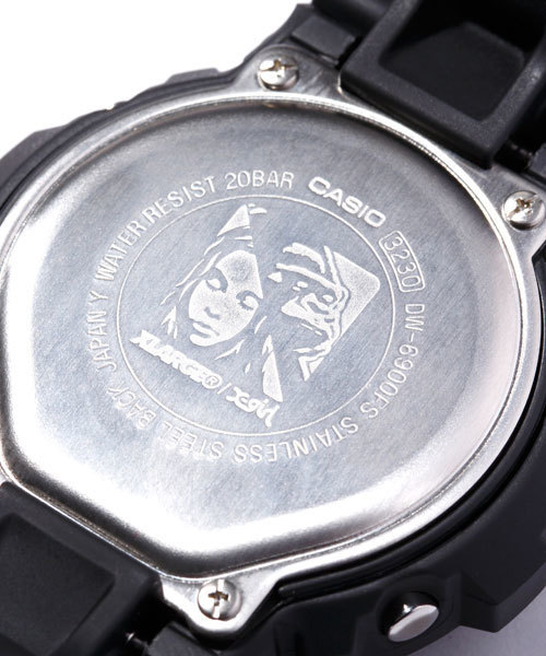 XLARGE（エクストララージ）の「XLARGE G-SHOCK DW-6900（アナログ腕時計・メンズ・ブラック・ONE SIZE）」の3枚目の写真