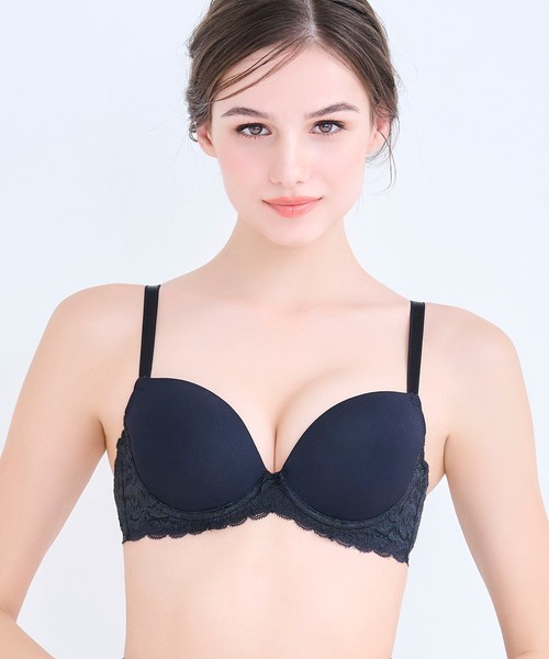 BRADELIS NEWYORK(ブラデリスニューヨーク)の「モーリーブラ ブラデリス 補整 補正下着 シームレス(ブラジャー・レディース・ナチュラル/ブラック/モカ・E75/F65/E65/E70/B70/C70/D70/B75/F70/F75/C65/C75/D65/D75)」の17枚目の写真