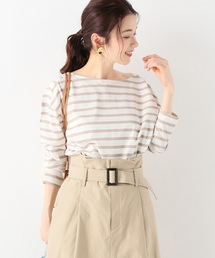 SLOBE IENA | デラベボーダーボートネックプルオーバー◆(Tシャツ/カットソー)