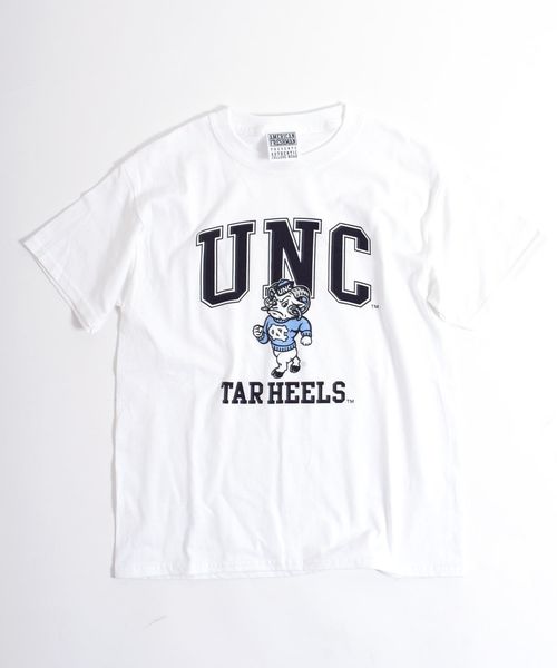 SHIPS（シップス）の「カレッジプリントTee◇（Tシャツ/カットソー・レディース・ホワイト/ライトホワイト/ネイビー・ONE SIZE）」の4枚目の写真